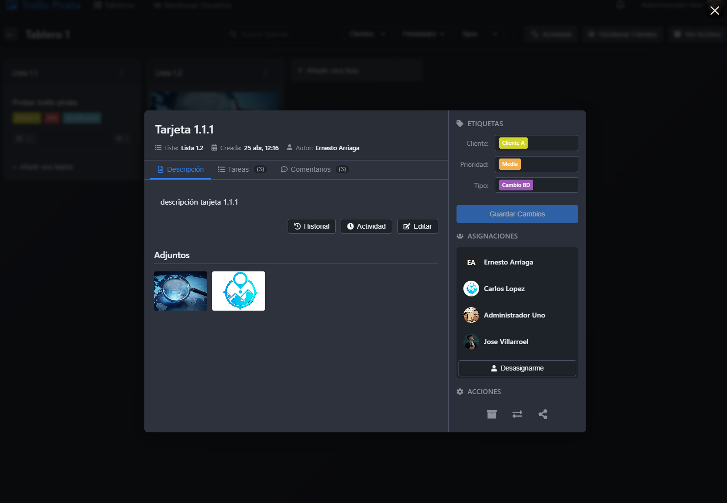 TrelloClone - Software a Medida